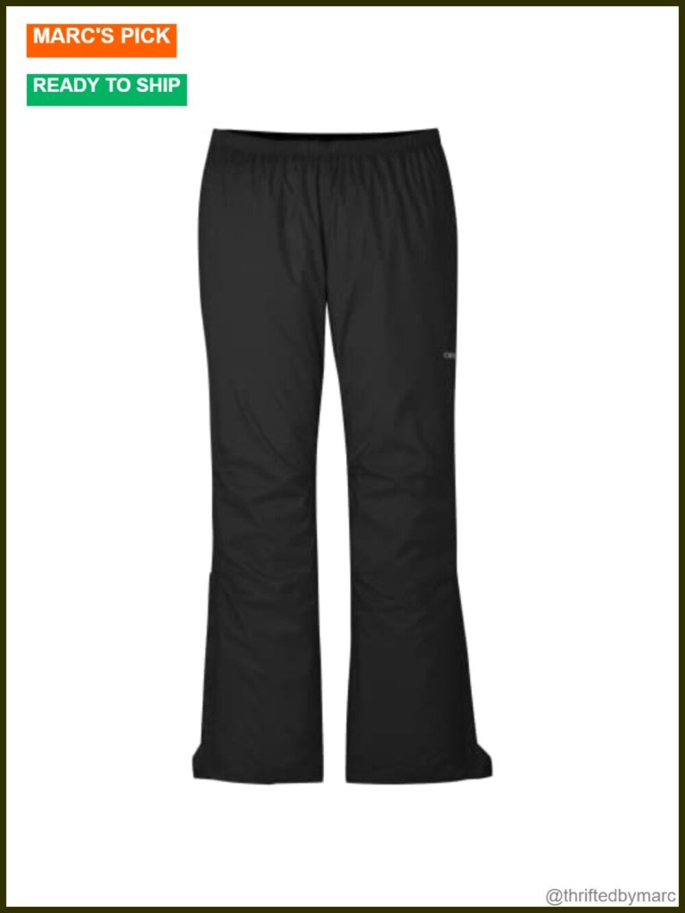 Waterproof Nylon Rain Pants Hiking Outdoor Pertex Shield